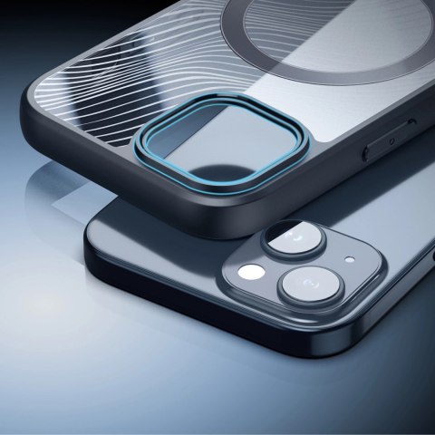Etui Dux Ducis Aimo Mag z MagSafe na iPhone 15 - czarne Etui Dux Ducis Aimo Mag z MagSafe na iPhone 15 - czarne