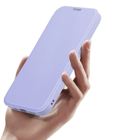 Etui Dux Ducis Skin X Pro na iPhone 15 Pro z MagSafe i klapką - fioletowe Etui Dux Ducis Skin X Pro na iPhone 15 Pro z MagSafe i klapką - fioletowe