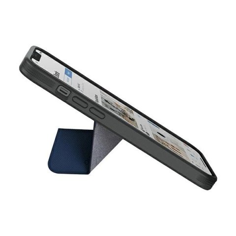 Etui UNIQ Transforma Magclick Charging na iPhone 14 Pro Max - niebieskie