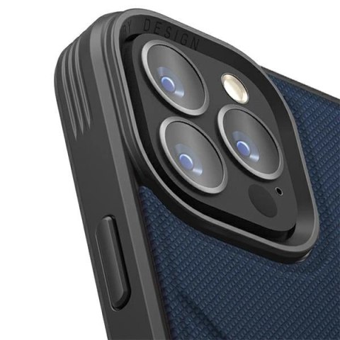 Etui UNIQ Transforma Magclick Charging na iPhone 14 Pro Max - niebieskie