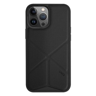 Etui UNIQ Transforma Magclick Charging na iPhone 14 Pro - czarne
