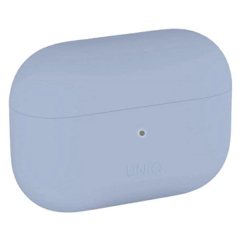 Etui Uniq Lino na AirPods Pro - błękitne