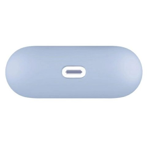 Etui Uniq Lino na AirPods Pro - błękitne