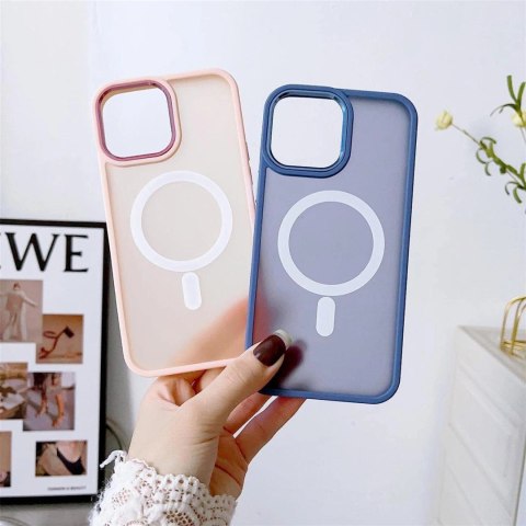 Magnetyczne etui z MagSafe Color Matte Case do iPhone 14 Pro Max - czarne Magnetyczne etui z MagSafe Color Matte Case do iPhone 14 Pro Max - czarne
