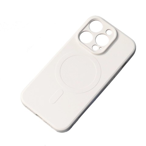 Silikonowe magnetyczne etui iPhone 14 Pro Silicone Case Magsafe - beżowe Silikonowe magnetyczne etui iPhone 14 Pro Silicone Case Magsafe - beżowe