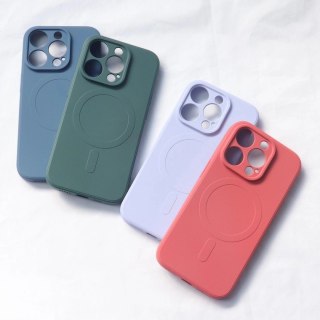 Silikonowe magnetyczne etui iPhone 14 Silicone Case Magsafe - czarne