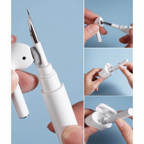 Zestaw czyszczący do słuchawek AirPods - biały Zestaw czyszczący do słuchawek AirPods - biały