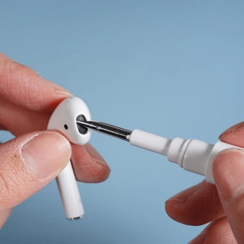 Zestaw czyszczący do słuchawek AirPods - biały Zestaw czyszczący do słuchawek AirPods - biały