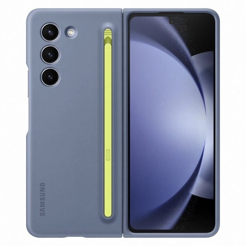 Etui silikonowe do Samsung Galaxy Z Fold 5 Slim Case + rysik - niebieskie