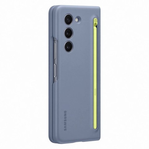 Etui silikonowe do Samsung Galaxy Z Fold 5 Slim Case + rysik - niebieskie