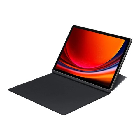 Etui z klapką i podstawką do Samsung Galaxy Tab S9 Smart Book Cover - czarne Etui z klapką i podstawką do Samsung Galaxy Tab S9 Smart Book Cover - czarne