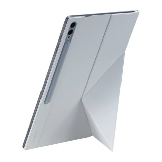 Etui z klapką i podstawką do Samsung Galaxy Tab S9 Ultra Smart Book Cover - białe