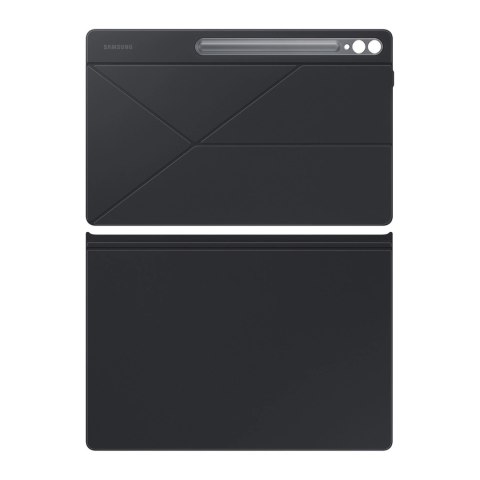 Etui z klapką i podstawką do Samsung Galaxy Tab S9 Ultra Smart Book Cover - białe