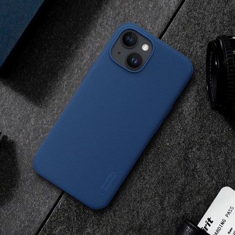 Wzmocnione etui do iPhone 15 Pro Max Nillkin Super Frosted Shield Pro - czarne Wzmocnione etui do iPhone 15 Pro Max Nillkin Super Frosted Shield Pro - czarne