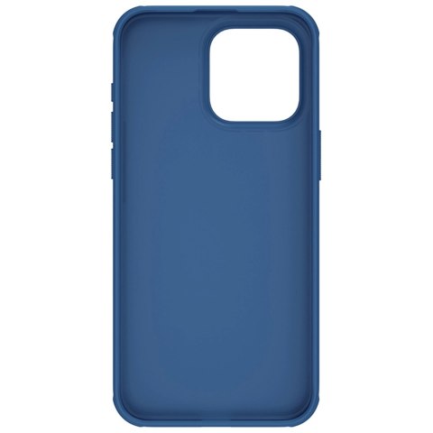 Wzmocnione etui do iPhone 15 Pro Max Nillkin Super Frosted Shield Pro - niebieskie Wzmocnione etui do iPhone 15 Pro Max Nillkin Super Frosted Shield Pro - niebieskie
