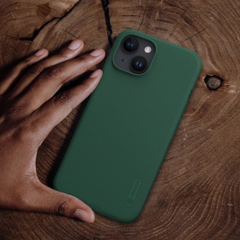 Wzmocnione etui do iPhone 15 Pro Max Nillkin Super Frosted Shield Pro - niebieskie Wzmocnione etui do iPhone 15 Pro Max Nillkin Super Frosted Shield Pro - niebieskie
