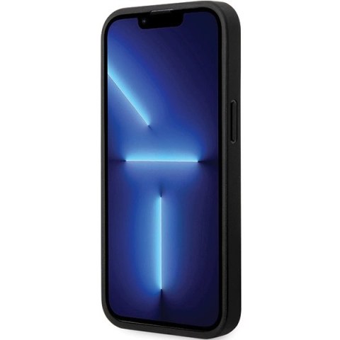 Etui BMW Leather Carbon na iPhone 13 Pro / iPhone 13 - czarne Etui BMW Leather Carbon na iPhone 13 Pro / iPhone 13 - czarne