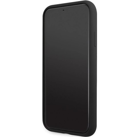 Etui Karl Lagerfeld Silicone Signature na iPhone 11 / Xr - czarne