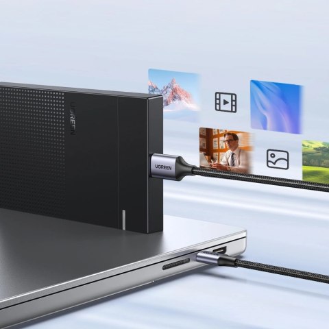 Kabel USB C / micro USB-B 3.0 Ugreen US565 5Gb/s 3A 0.5m - szary Kabel USB C / micro USB-B 3.0 Ugreen US565 5Gb/s 3A 0.5m - szary
