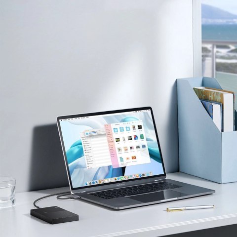 Kabel USB C / micro USB-B 3.0 Ugreen US565 5Gb/s 3A 0.5m - szary Kabel USB C / micro USB-B 3.0 Ugreen US565 5Gb/s 3A 0.5m - szary