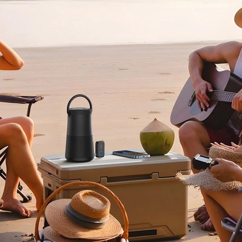Odbiornik dźwięku Ugreen CM596 Bluetooth 5.3 AUX - czarny