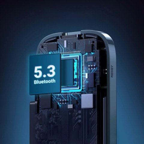 Odbiornik dźwięku Ugreen CM596 Bluetooth 5.3 AUX - czarny