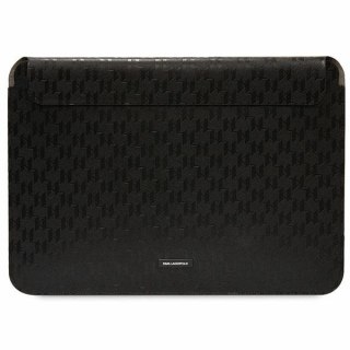 Pokrowiec Karl Lagerfeld Saffiano Plaque na laptop 14" - czarny