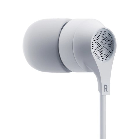 Słuchawki 3mk Wired Headphones przewodowe ze złączem USB-C - białe Słuchawki 3mk Wired Headphones przewodowe ze złączem USB-C - białe