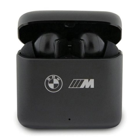 Słuchawki Bluetooth BMW M Collection TWS + stacja dokująca - czarne Słuchawki Bluetooth BMW M Collection TWS + stacja dokująca - czarne
