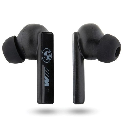 Słuchawki Bluetooth BMW M Collection TWS + stacja dokująca - czarne Słuchawki Bluetooth BMW M Collection TWS + stacja dokująca - czarne