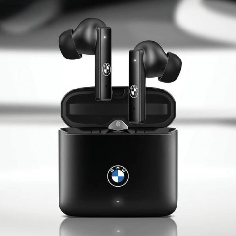 Słuchawki Bluetooth BMW Signature TWS + stacja dokująca - czarne