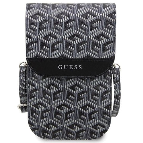 Torebka Guess GCube Stripes - czarna