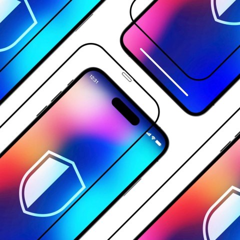 Zestaw 3mk Comfort Set 4 in 1 na iPhone 14 Pro Max - etui, 2x szkło, ramka aplikacyjna