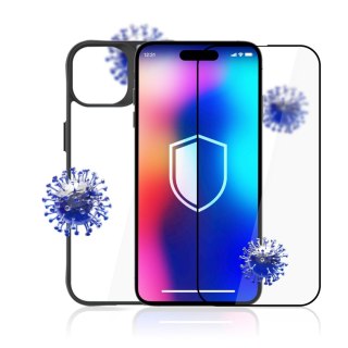Zestaw 3mk Comfort Set 4 in 1 na iPhone 14 Pro - etui, 2x szkło, ramka aplikacyjna