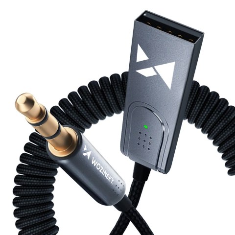 Adapter audio Wozinsky WTODB Bluetooth 5.3 / AUX odbiornik dźwięku Adapter audio Wozinsky WTODB Bluetooth 5.3 / AUX odbiornik dźwięku