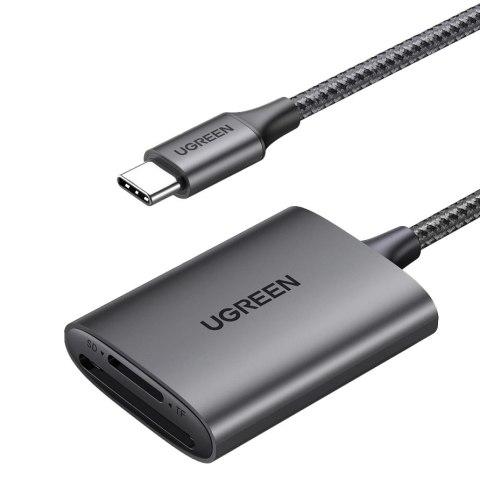 Czytnik kart SD/TF Ugreen CM401 USB C 5Gb/s - szary Czytnik kart SD/TF Ugreen CM401 USB C 5Gb/s - szary