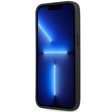 Etui BMW Leather Emboss na iPhone 13 Pro / iPhone 13 - czarne Etui BMW Leather Emboss na iPhone 13 Pro / iPhone 13 - czarne