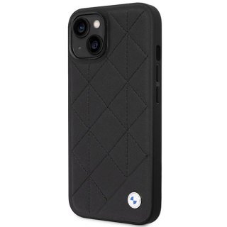 Etui BMW Leather Quilted na iPhone 14 - czarne