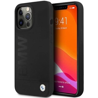 Etui BMW Silicone Signature Logo na iPhone 13 Pro / iPhone 13 - czarne
