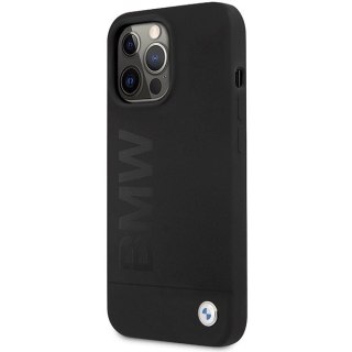 Etui BMW Silicone Signature Logo na iPhone 13 Pro / iPhone 13 - czarne