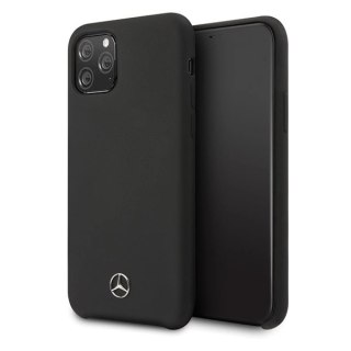 Etui Mercedes Silicone Line na iPhone 11 Pro hardcase - czarne