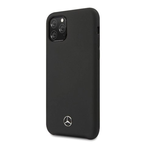 Etui Mercedes Silicone Line na iPhone 11 Pro hardcase - czarne