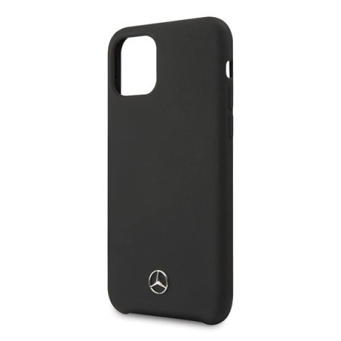 Etui Mercedes Silicone Line na iPhone 11 Pro hardcase - czarne