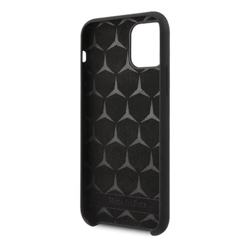 Etui Mercedes Silicone Line na iPhone 11 Pro hardcase - czarne