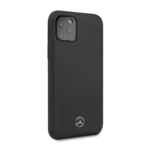 Etui Mercedes Silicone Line na iPhone 11 Pro hardcase - czarne