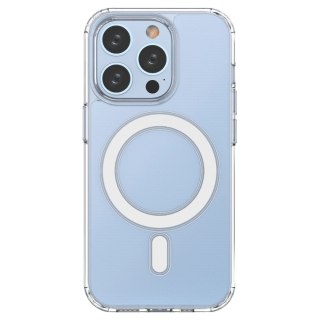 Etui magnetyczne Clear Magnetic Case z MagSafe do iPhone 15 Pro Max - przezroczyste
