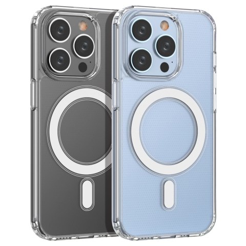 Etui magnetyczne Clear Magnetic Case z MagSafe do iPhone 15 Pro Max - przezroczyste Etui magnetyczne Clear Magnetic Case z MagSafe do iPhone 15 Pro Max - przezroczyste