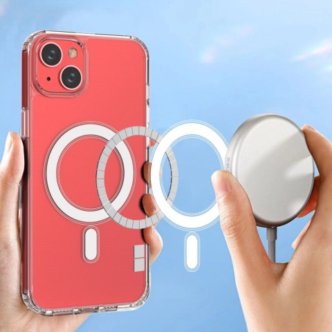 Etui magnetyczne Clear Magnetic Case z MagSafe do iPhone 15 - przezroczyste Etui magnetyczne Clear Magnetic Case z MagSafe do iPhone 15 - przezroczyste