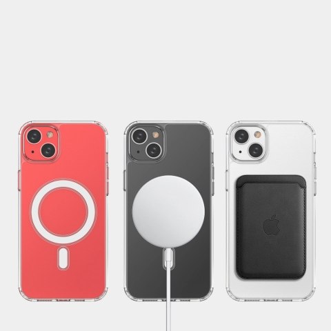Etui magnetyczne Clear Magnetic Case z MagSafe do iPhone 15 - przezroczyste Etui magnetyczne Clear Magnetic Case z MagSafe do iPhone 15 - przezroczyste
