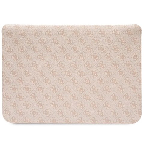 Pokrowiec Guess 4G Printed Stripes na laptopa 14" - różowy Pokrowiec Guess 4G Printed Stripes na laptopa 14" - różowy